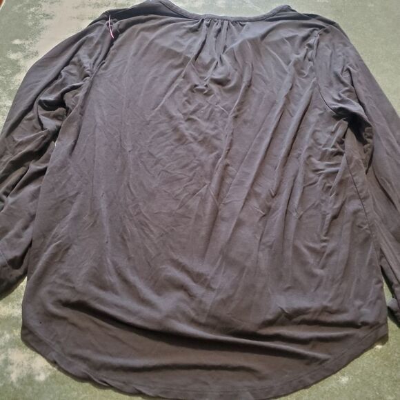 Barefoot dreams LUXE MILK JERSEY NAMASTE Sz Medium - Picture 5 of 5